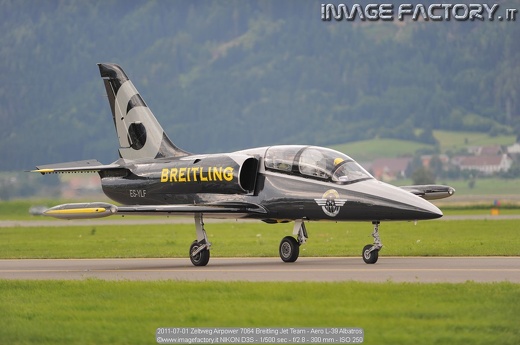 2011-07-01 Zeltweg Airpower 7064 Breitling Jet Team - Aero L-39 Albatros